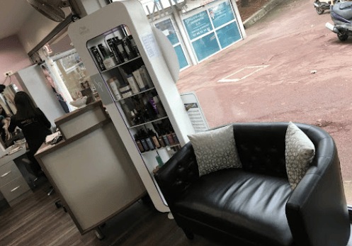 Intérieur du salon Célestine Coiffure